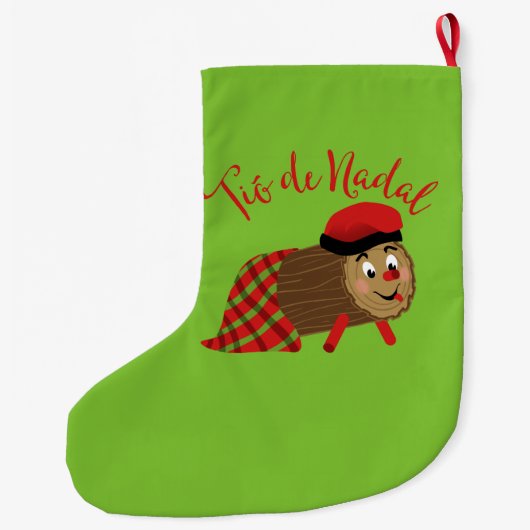 Tio De Nadal Kerstkous Grote Kerstsok (Achterkant)