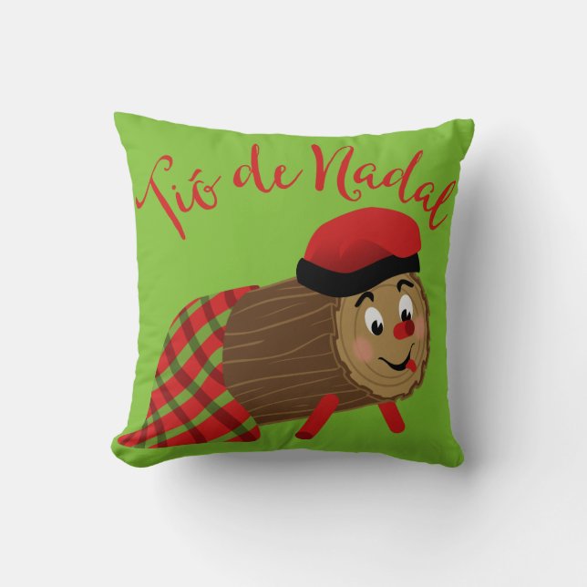 Tio De Nadal Kussen (Voorkant)