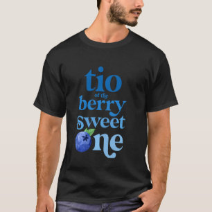 Tio Oom Eerste Verjaardag Berry Sweet One Blueberr T-shirt