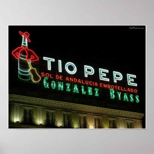 Tio Pepe Poster (Voorkant)