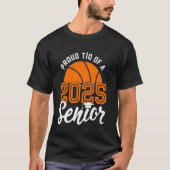 Tio van een senior basketbal Afstuderen klasse van T-shirt (Voorkant)