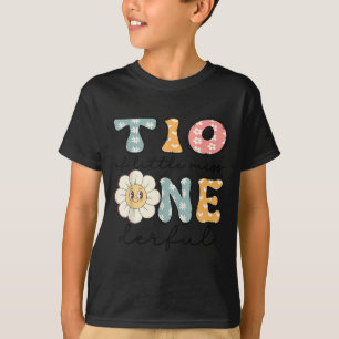 Tio van kleine Miss Onederful 1e verjaardag meisje T-shirt