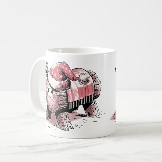 Tió van Nadal Koffiemok (Voorkant links)