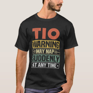 Tio waarschuwing kan op elk moment plotseling duik t-shirt