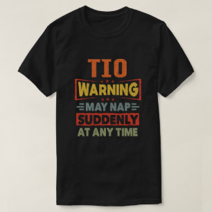 Tio waarschuwing kan op elk moment plotseling duik t-shirt