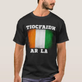 Tiocfaidh Ár Lá Irish Design T-shirt (Voorkant)