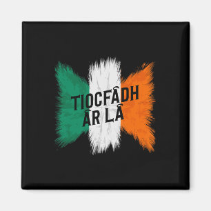 Tiocfaidh Ar La Vintage Ierland Ierse Vlag Ierse R Magneet