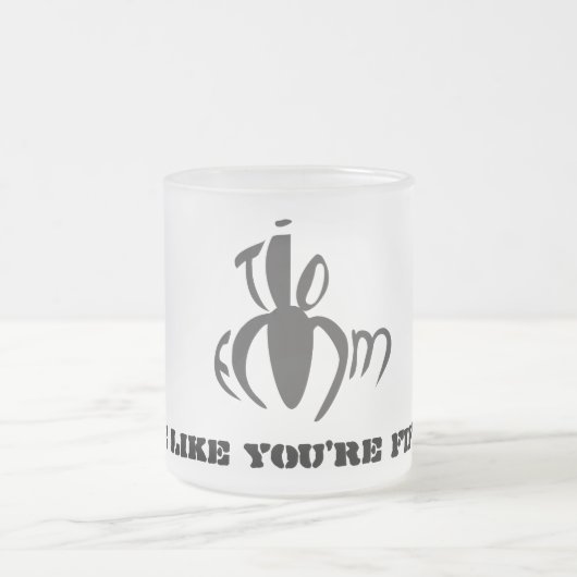 TioEmm-Mok Matglas Koffiemok (Center)