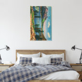 Tioga Lake en Mt. Dana in de Hoge Sierra Canvas Afdruk (Insitu (Slaapkamer))