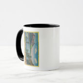 Tioga Lake en Mt. Dana in de Hoge Sierra Mok (Voorkant links)