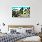 Tioga Road High Sierra tussen Tahoe en Yosemit Canvas Afdruk (Insitu (Slaapkamer))