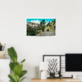 Tioga Road High Sierra tussen Tahoe en Yosemit Poster (Thuiskantoor)