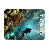 Tioman Maleisië Scuba Diving Magneet (Horizontaal)