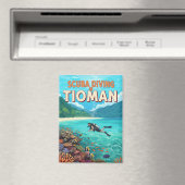  Tioman Maleisië Scuba Diving Magneet (Insitu (Vaatwasser))