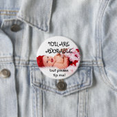 TIP-BUTTON RONDE BUTTON 7,6 CM (In situ)