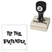 TIP DE BARTENDER RUBBERSTEMPEL (Gestempeld)
