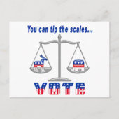 Tip de Schaalstemming Briefkaart (Voorkant)