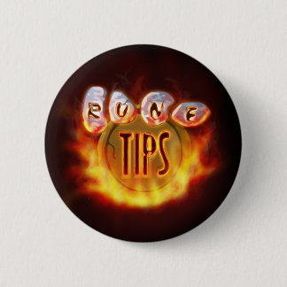 Tip.Het vuur Logo Ronde Button 5,7 Cm