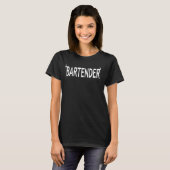 Tip je Bartender Devil T-shirt (Voorkant volledig)