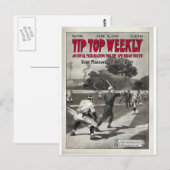 Tip  magazijn met opening bovenaan briefkaart (Voorkant / Achterkant)