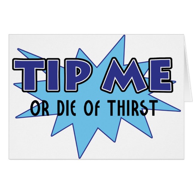 Tip me.... (Voorkant Horizontaal)