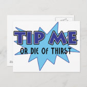 Tip me.... briefkaart (Voorkant / Achterkant)