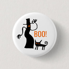 Tip o' het Pet Halloween Ghost Button