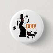Tip o' het Pet Halloween Ghost Button (Voorkant)