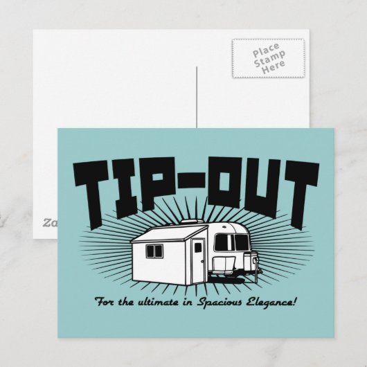 Tip-out! Briefkaart (Voorkant / Achterkant)