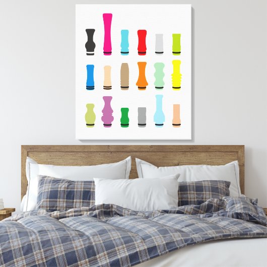 Tip-stijlen Canvas Afdruk (Insitu (Slaapkamer))