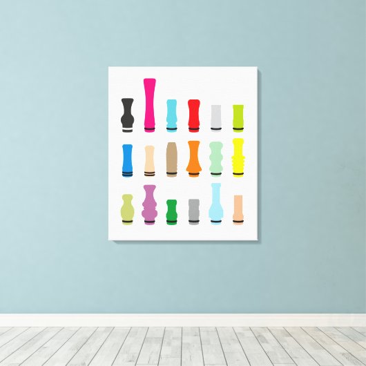 Tip-stijlen Canvas Afdruk (Insitu (Houten vloer))