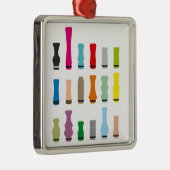 Tip-stijlen Metalen Ornament (Rechts)