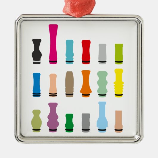 Tip-stijlen Metalen Ornament (Voorkant)