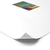 "Tip-toe door de tulpen, Janet!" Poster (Hoek)