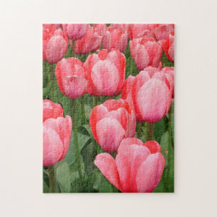 Tip Toe Thru the Tulips Puzzel, 28 cm x 35,5 cm, 2 Legpuzzel