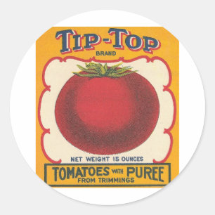 Tip-Top Tomaten Label