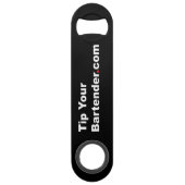 Tip uw Bartender Fles Open Speed Flessenopener (Voorkant)