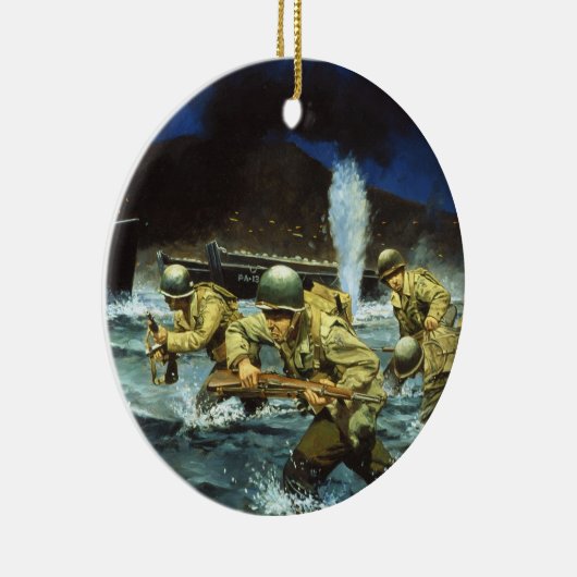 Tip van de Avalanche door Keith Rocco Keramisch Ornament (Rechts)