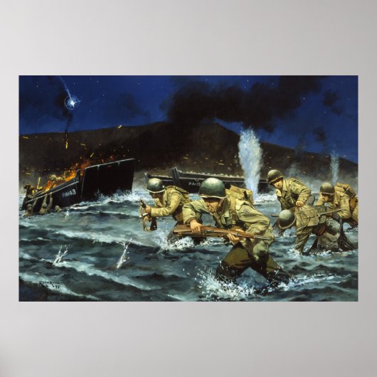 Tip van de Avalanche door Keith Rocco Print (Voorkant)