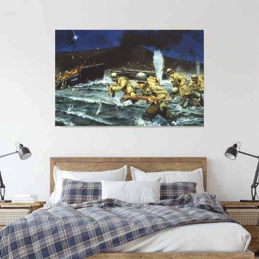 Tip van de Avalanche door Keith Rocco Print (Insitu (Slaapkamer))