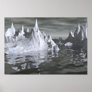 Tip van de Iceberg Poster