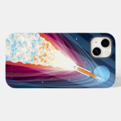 Tip van de Pijl: iPhone 14 plus Hoesje (Achterkant (horizontaal))