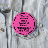 Tip Waardering Ronde Button 4,0 Cm (In situ)