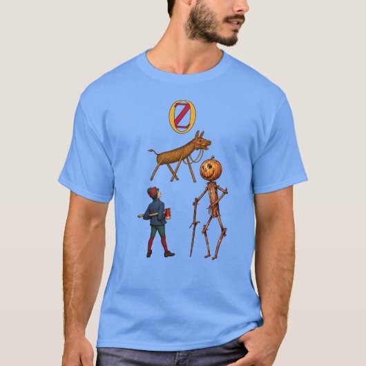 Tip, Zaagbok en Jack Pumpkinhead uit Oz T-shirt (Voorkant)