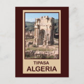 Tipasa Algerije Briefkaart (Voorkant)