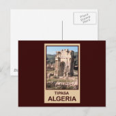 Tipasa Algerije Briefkaart (Voorkant / Achterkant)