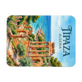 Tipaza-ruïnes Algerije Magneet (Horizontaal)