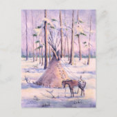TIPI, APPARAAT & SNEEUW, SHARON SHARPE BRIEFKAART (Voorkant)