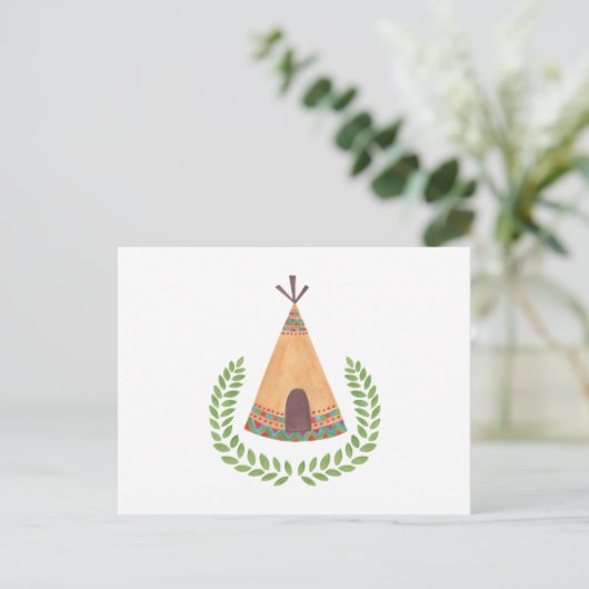 Tipi Briefkaart (Staand voorkant)