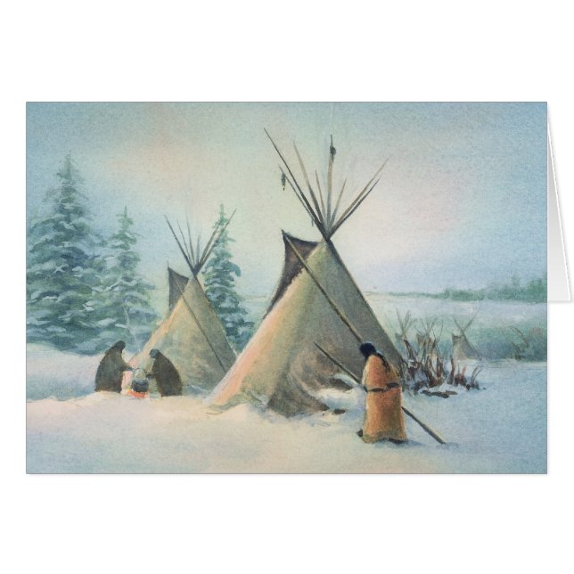 TIPI CAMP SQUAW door SHARON SHARPE (Voorkant Horizontaal)